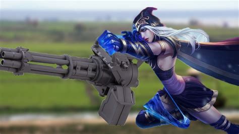 mobafire ashe|royal machine gun of death build.